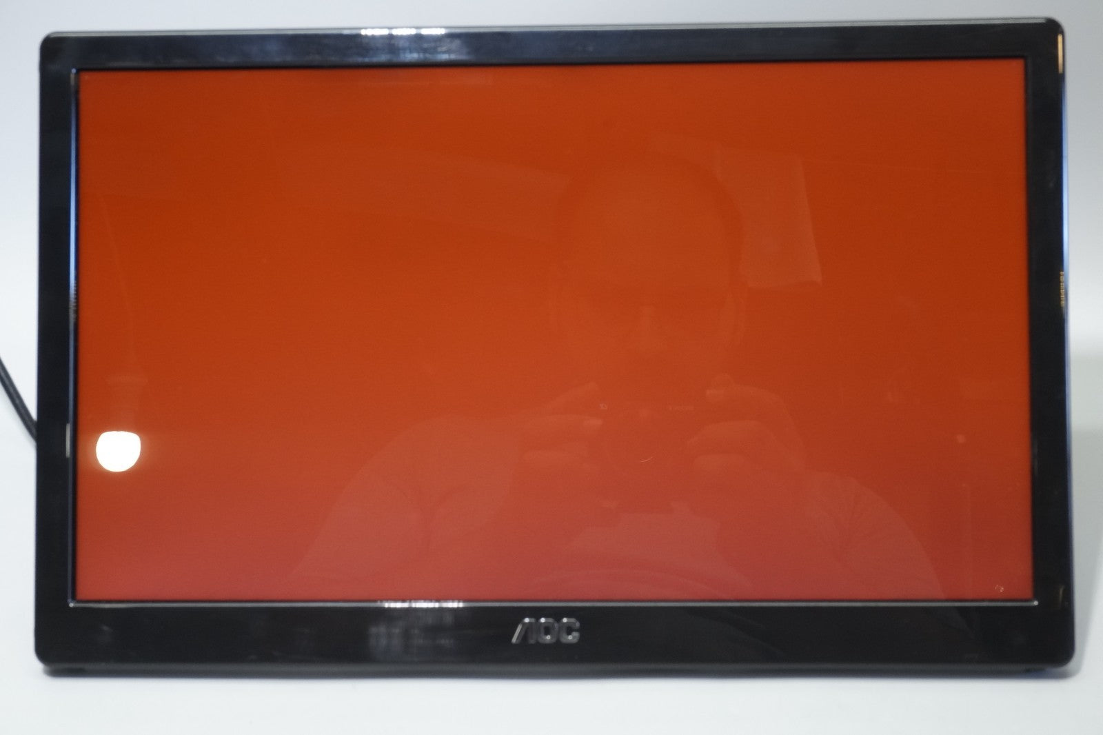 AOC Portable Monitor E1659FWU 15.6” USB 3.0 LED (156LM00005) USED w Carry Case