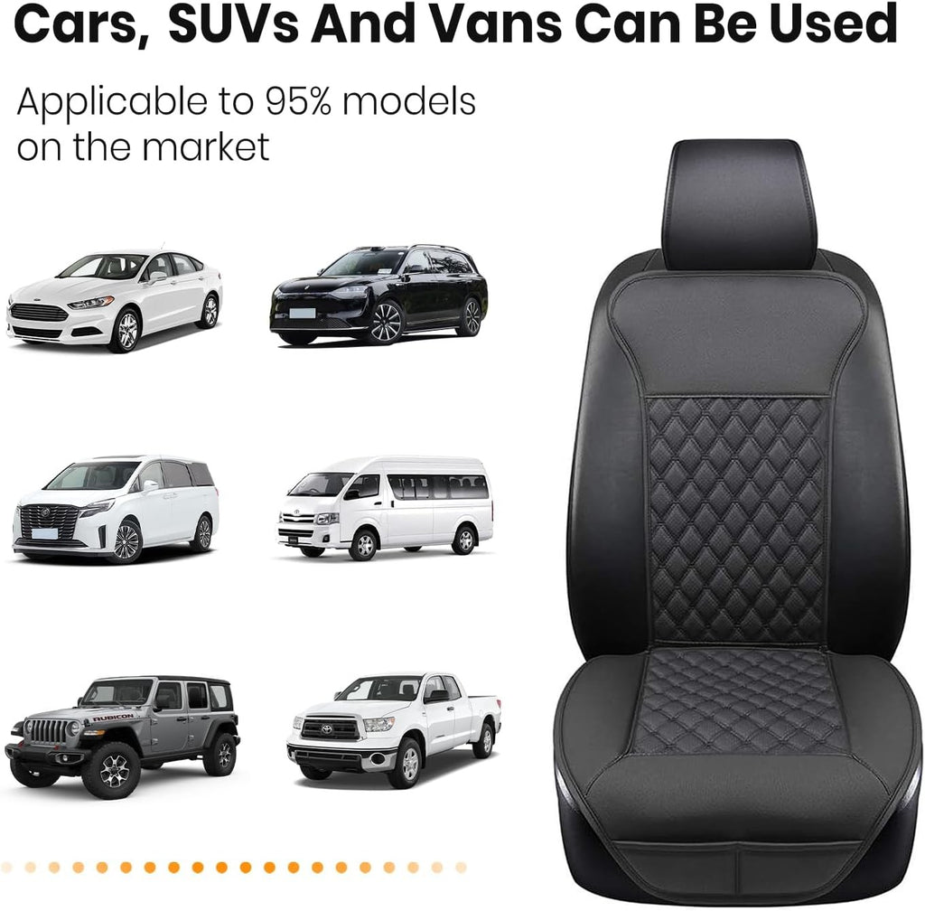 Heated Car Seat Cover Seat Cushion with Full Back Support and Heating Element