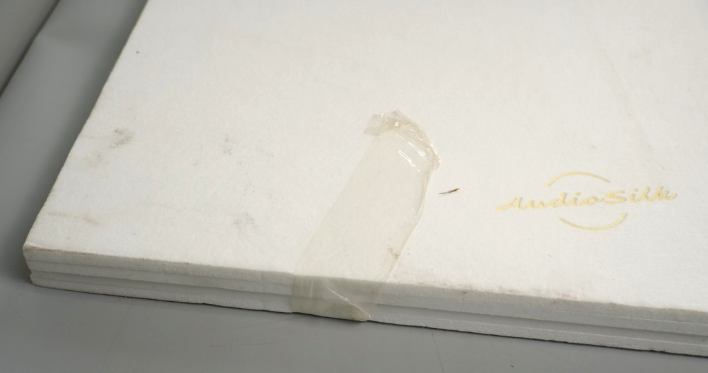 Acoustic Panels 4 Pack Room Kit 116cm x 58cm Pure White AudioSilk