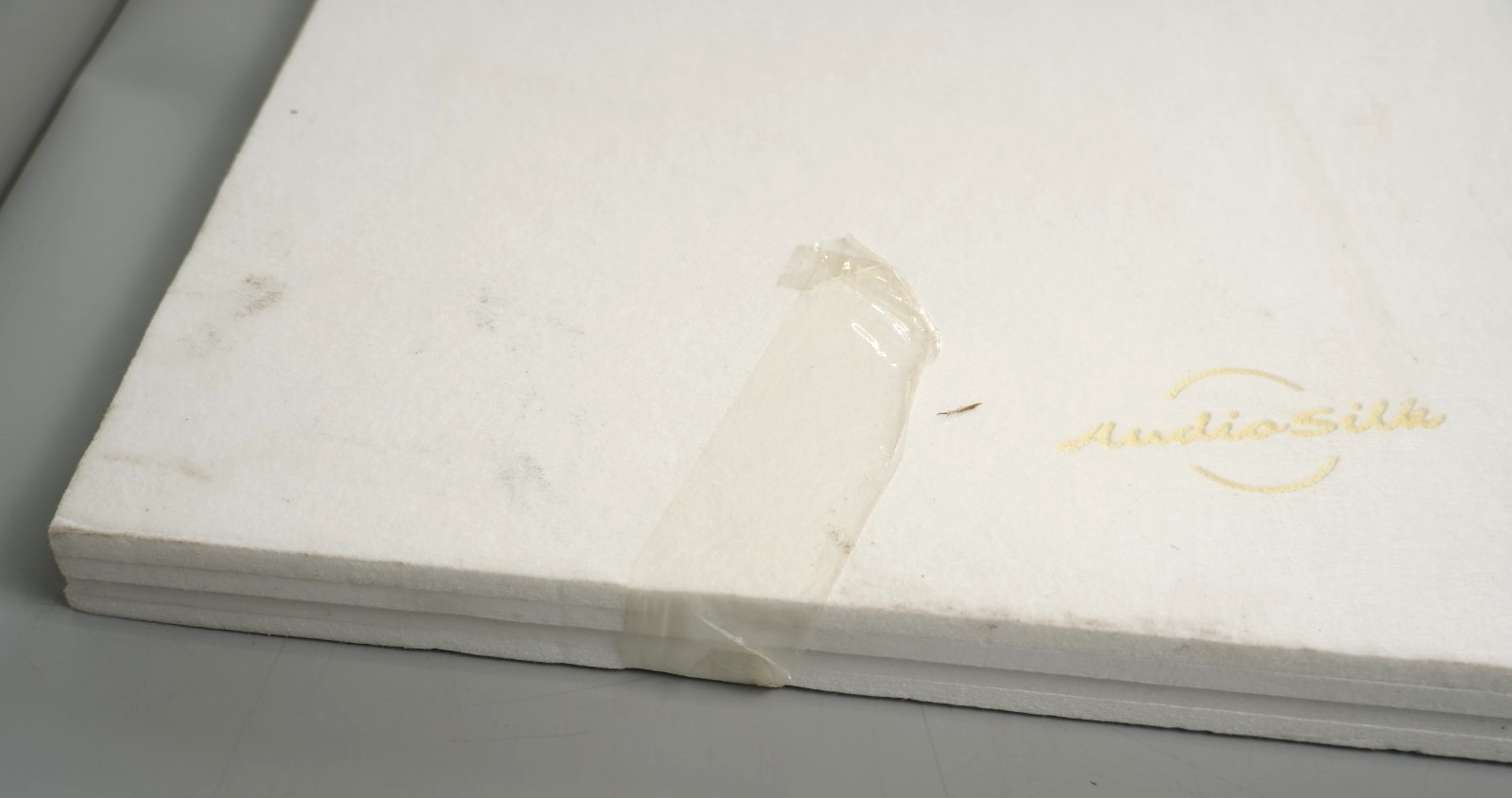 Acoustic Panels 4 Pack Room Kit 116cm x 58cm Pure White AudioSilk