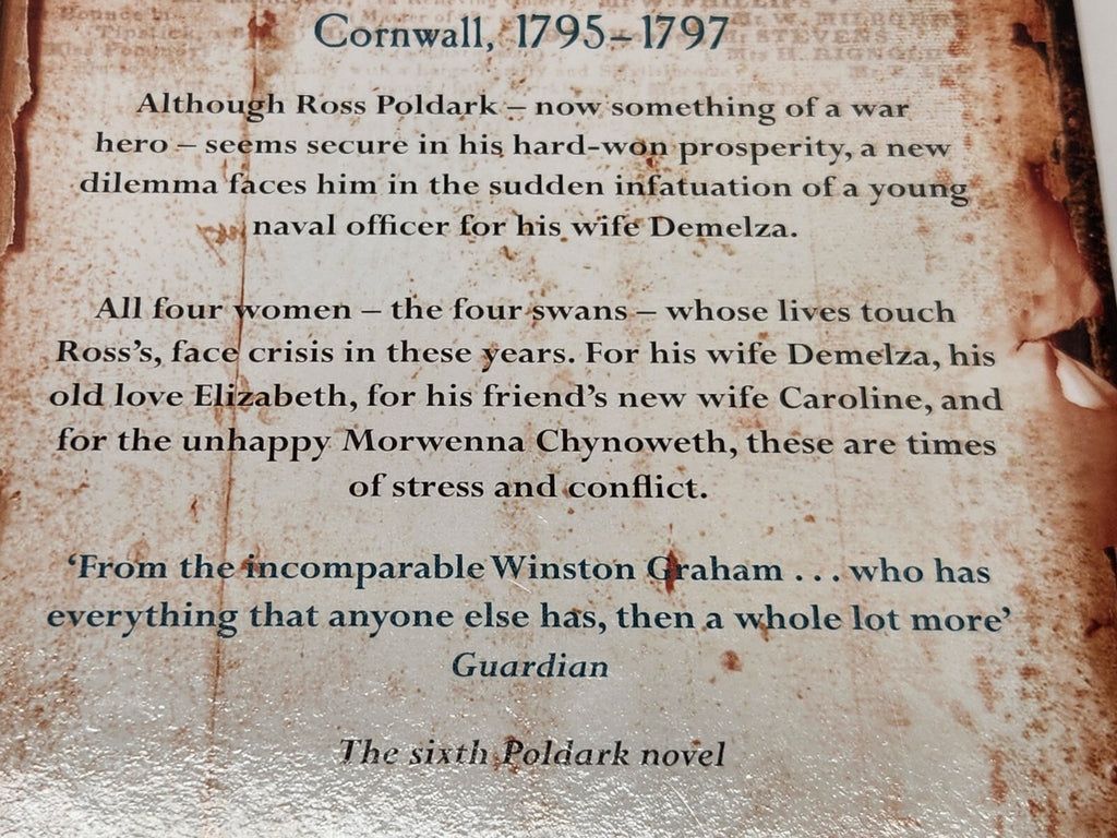 Winston Graham The Four Swans - The 6th Poldark - A Novel of Cornwall 1795-1797