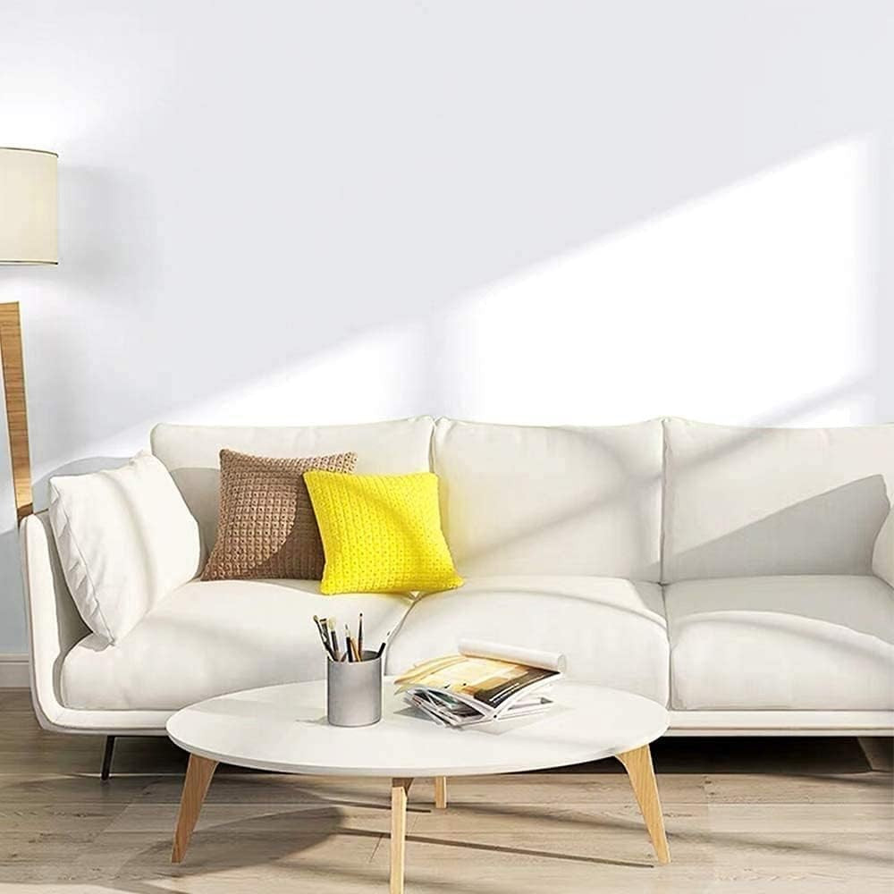 Sticky Back Plastic Wallpaper White Self Adhesive paper 60X1000cm Peel and Stick