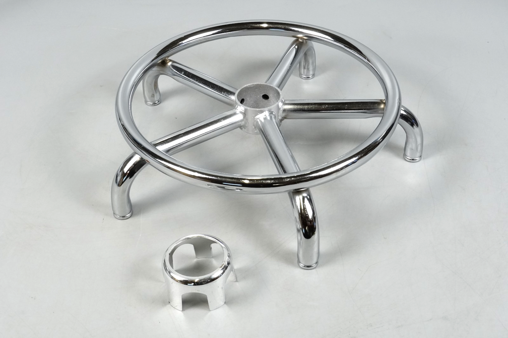 Swivel Chair Base Bottom Replacement Part Sturdy Round Chassis Swivel Stool