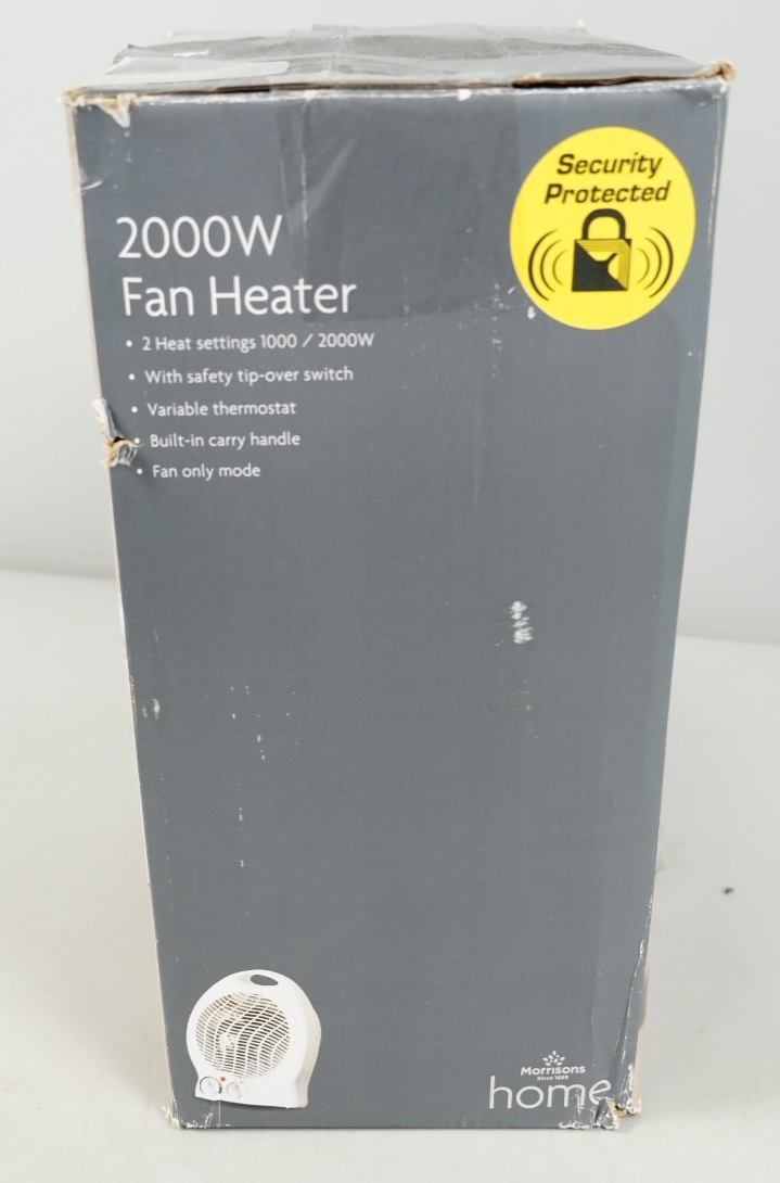 Morrisons Home 2000W Fan heater