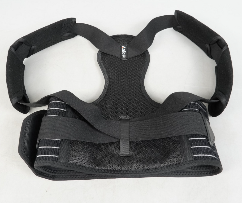 Posture Corrector Adjustable Back Brace Back Support Belt (M, Waist 35'- 47')