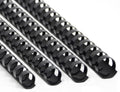 Black Plastic Binding Combs A4 21 Ring 90-145 Sheet, 12 14 16 18 mm, 80 pcs