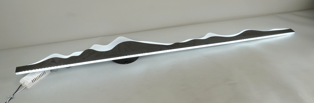 LED Wall Light Wall Art  Lighted Dimmable with Remote Control 120cm