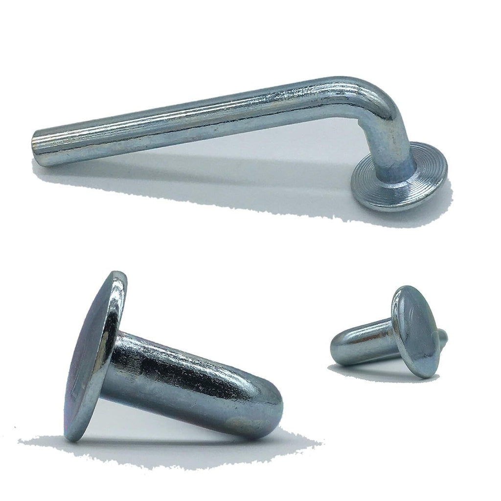 Pallet Rack Safety Bolts Beam Locker Round Top Hat 19 x 6.7 x 67.8mm 50pcs