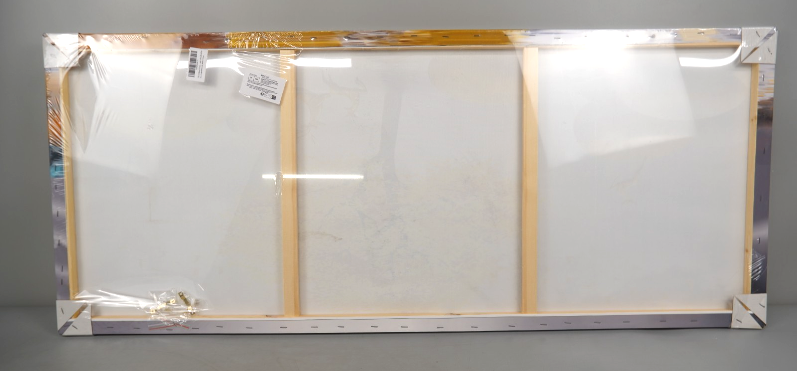 Canvas Art Print with Frame 120x50cm Abstract Wall Decor Ready to Hang