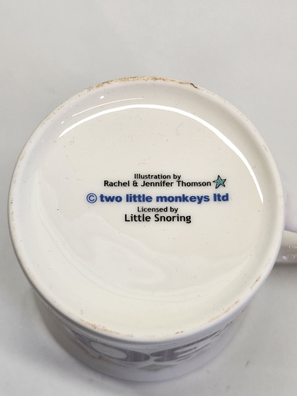 Happy Birthday 30yo Mug Fine Bona China Two Little Monkeys Little Snoring Mugs