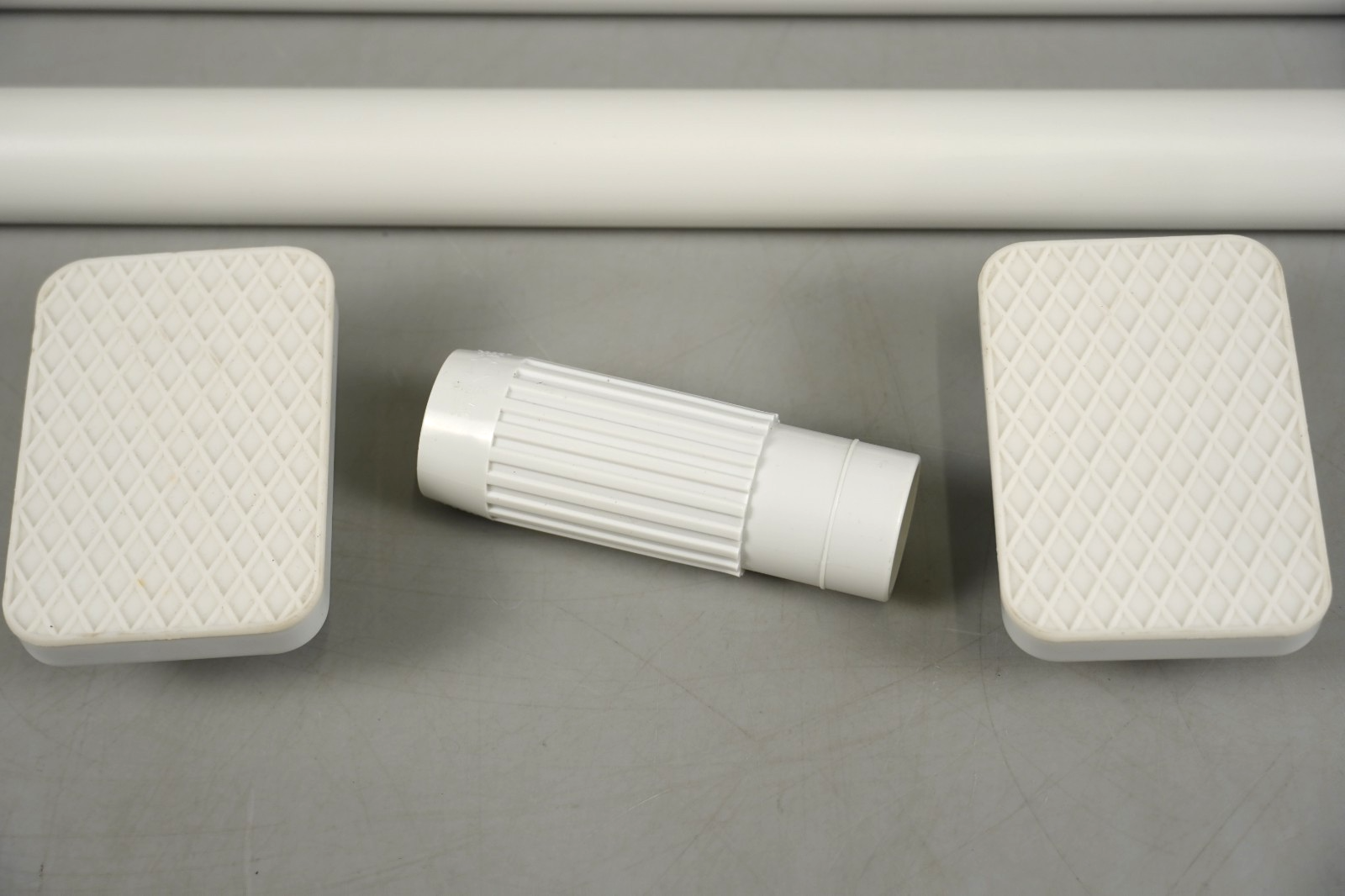 Curtain Telescopic Pole Rod 110-300cm No Drill 35kg Capacity 33mm Steel Rail