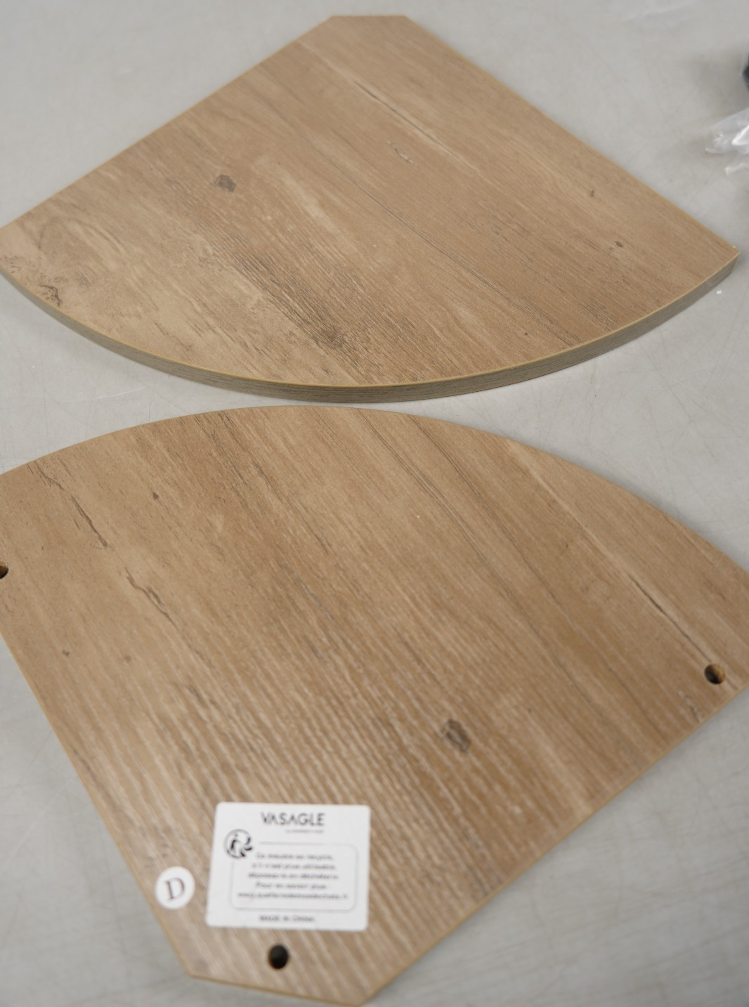 Ladder Shelf 4-Tier Corner Bookcase Corner Shelf Industrial 4 Shelves