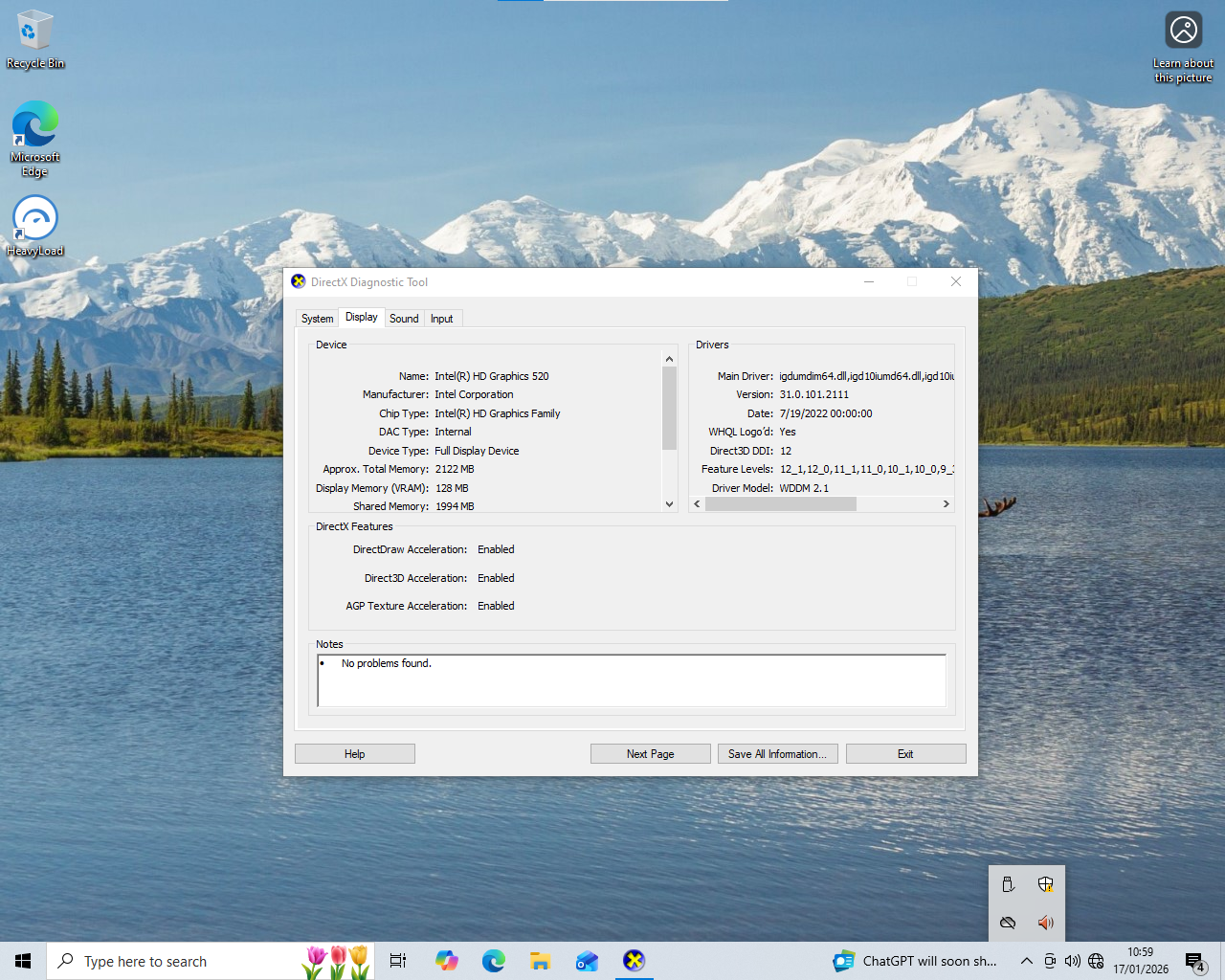 MiniPC HP 260 G2 Core i3 6100u 4x2.3GHz, 4GB Ram, 128GB SSD, Win 10 Home 2