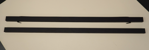 61cm Black Poster Hanger Set of 2 Magnetic Wood Strips