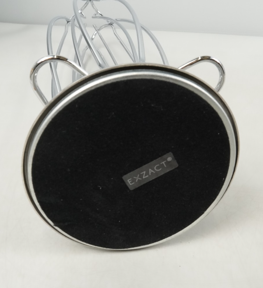 Coffee Capsule Holder Nespresso Silver Curve Steel