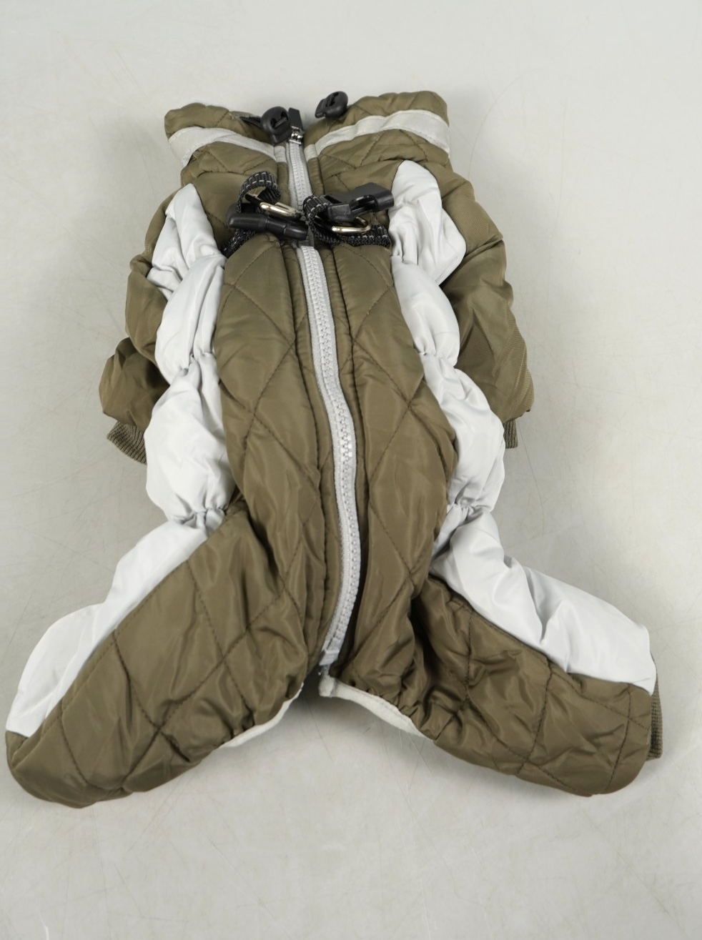 Dog Coat with Harness Warm Dog Windproof Winter Puffer Coat Fleece Small Dogs