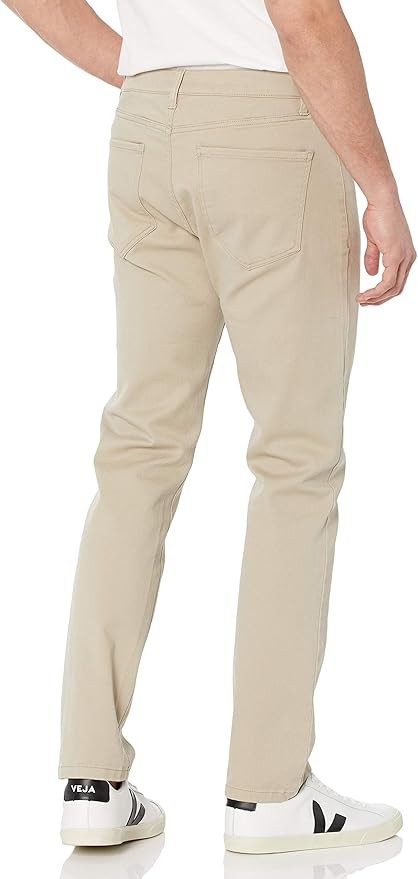 31W29L Men's Comfort Stretch Slim-Fit Jean - Light Khaki Brown - Amazon Essentia