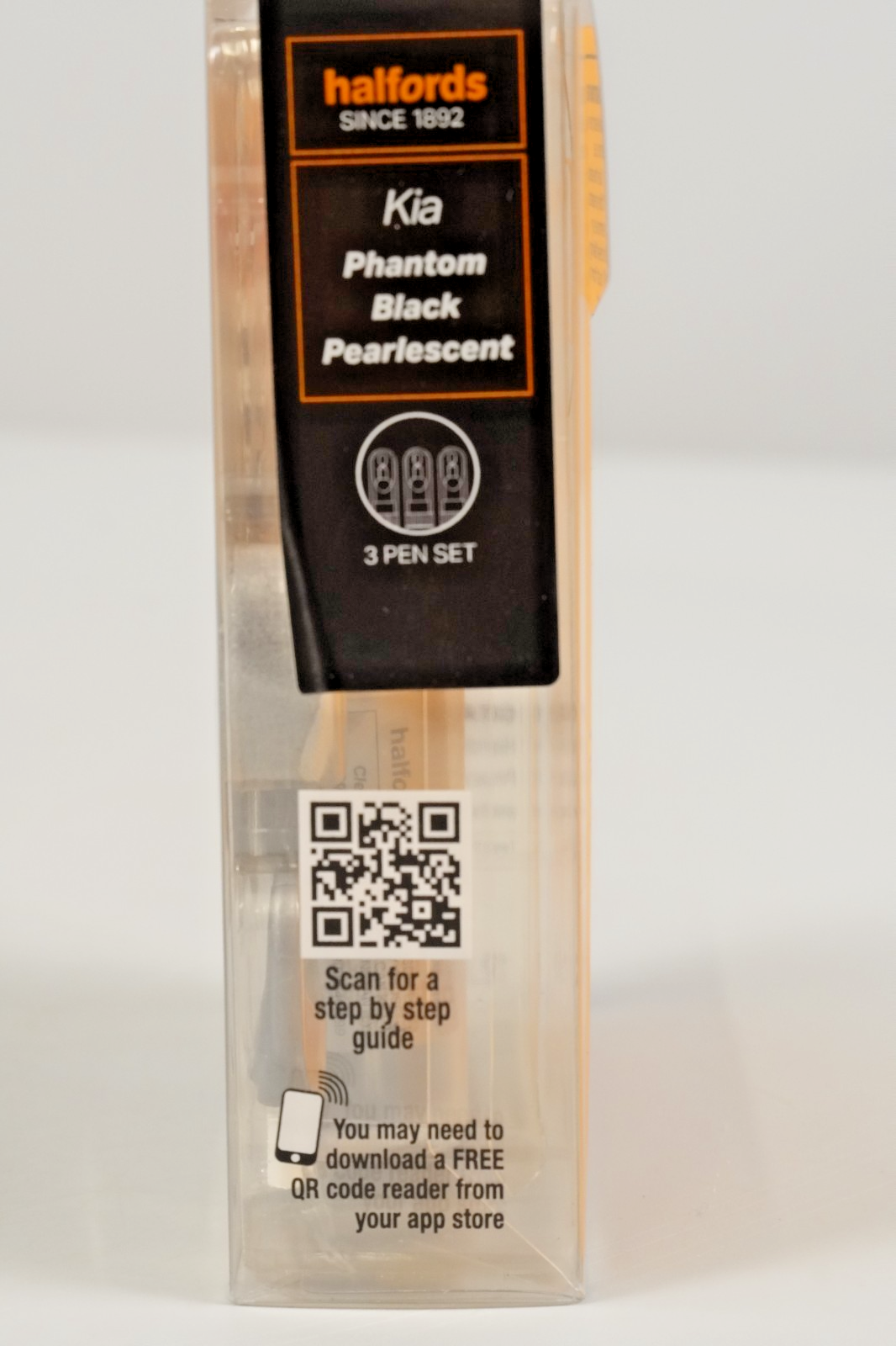 Kia Phantom Black Pearlescent Touch Up Paint Stone Chip & Scratch Repair Kit