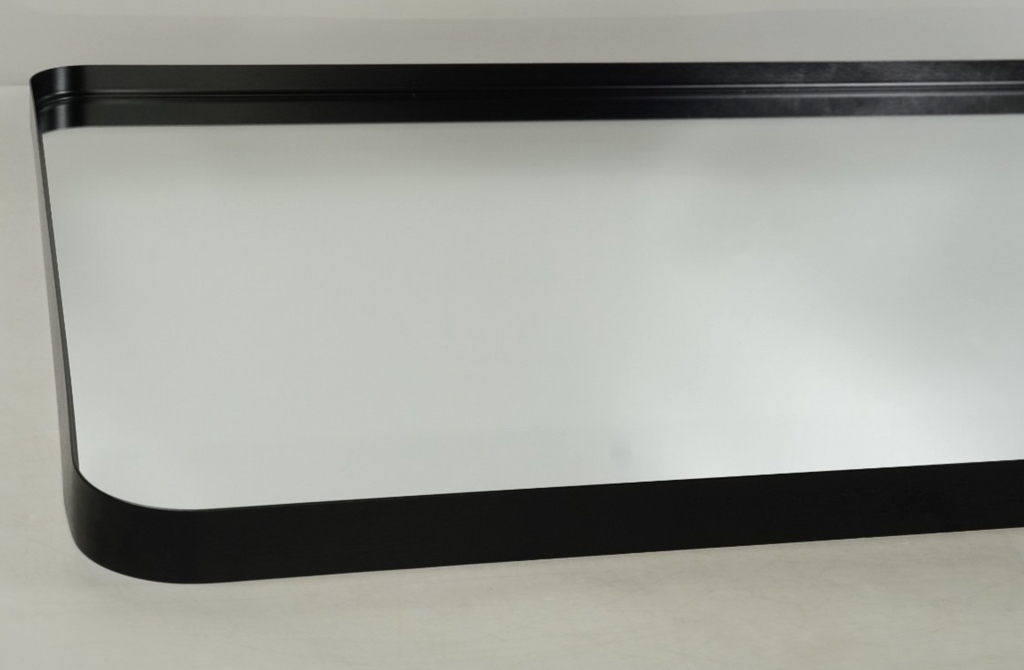 Wall Mirror Black Vanity Mirror 75x100 CM Wall-Mounted Mirror