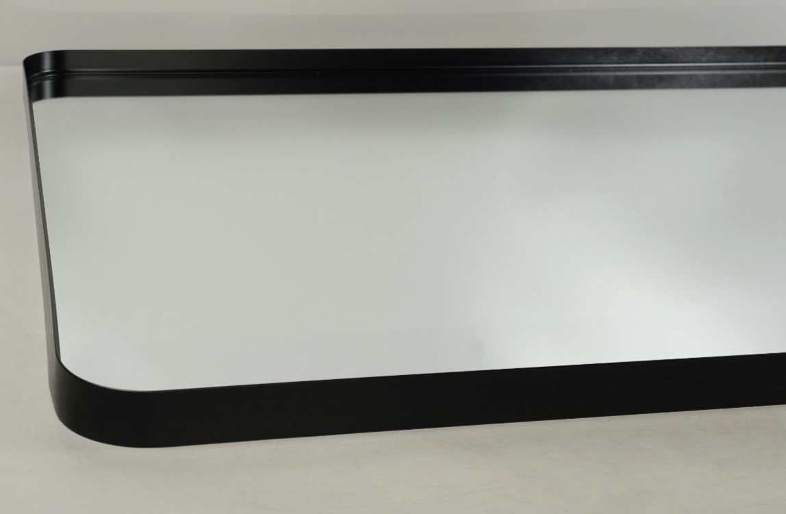 Wall Mirror Black Vanity Mirror 75x100 CM Wall-Mounted Mirror