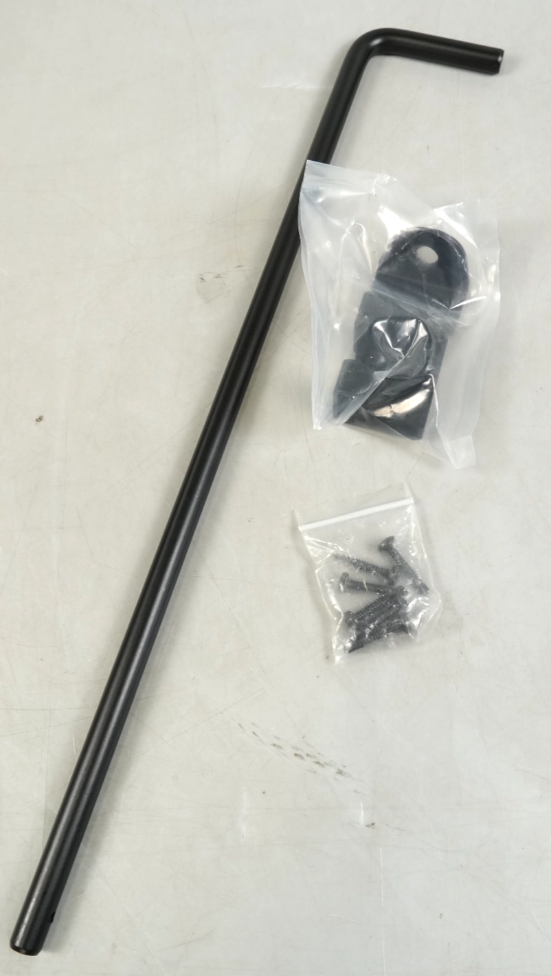 18 Inch Cane Bolt Heavy Duty Drop Rod Gate Stopper Hardware Gate Ground Latch