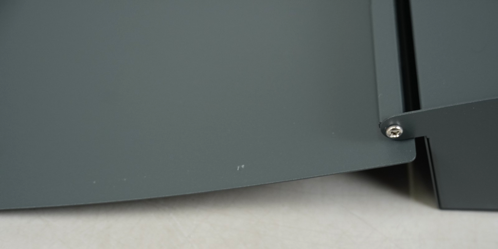 Post Box Steel Wall Mounted with Viewing Windows Name Slot 2 Keys Charcoal Grey