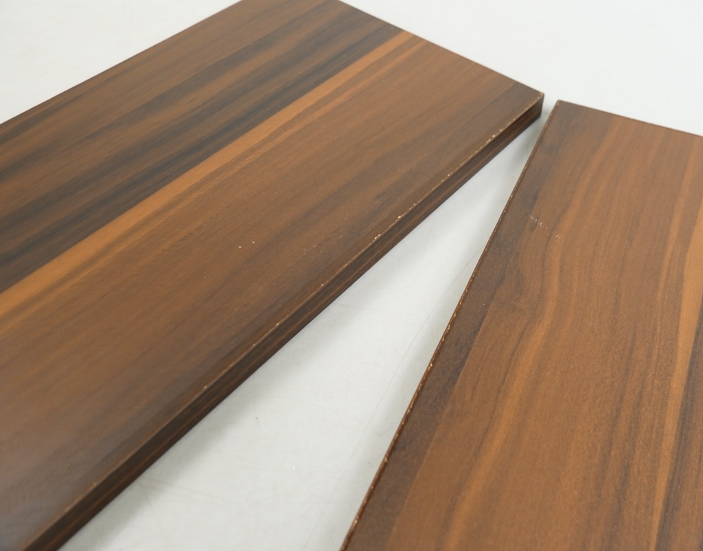 Floating Shelves Set of 2 Wood Decorative Retro Style Shelving