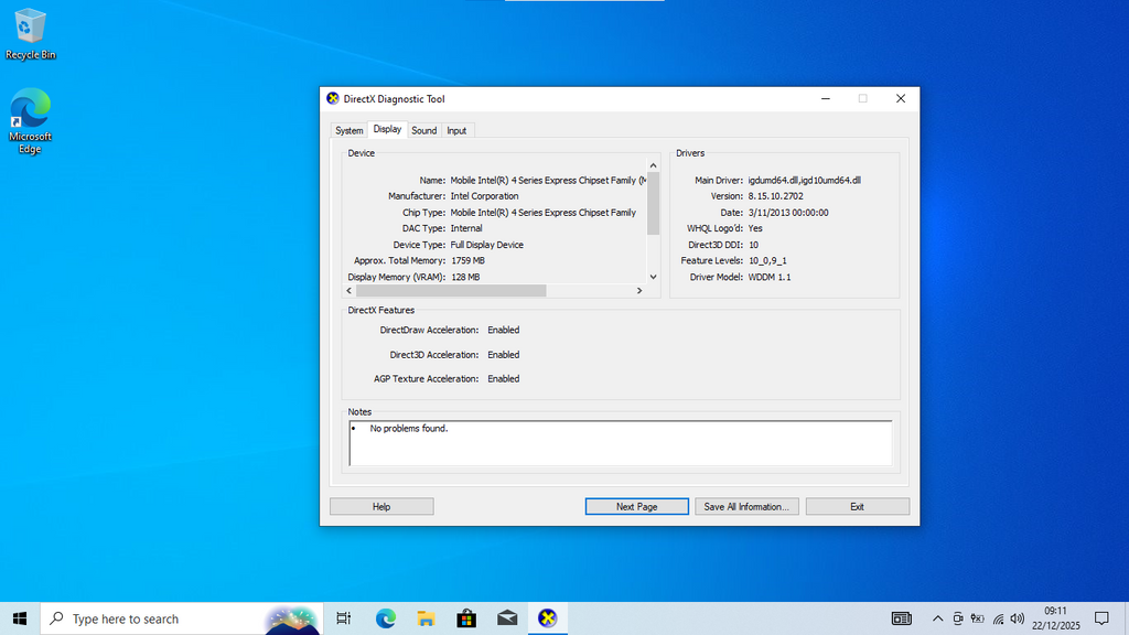 TOSHIBA SATELLITE PRO C660-16X, Core 2 Duo T6670 2.2GHz, 4GB RAM, 128GB SSD WiFi
