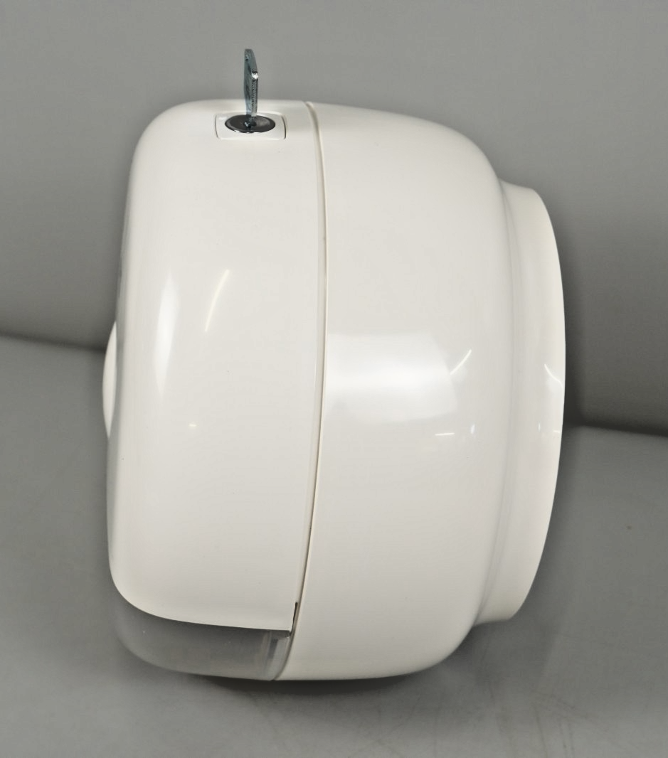 Mini Roll Toilet Paper Dispenser Wall Mounted White Tork SmartOne T9 681000