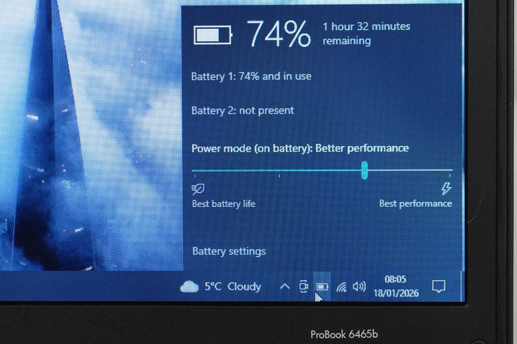 HP Probook 6465h, AMD A6-3410MX, 8GB Ram, 128GB SSD, NO WEBCAM Business Laptop