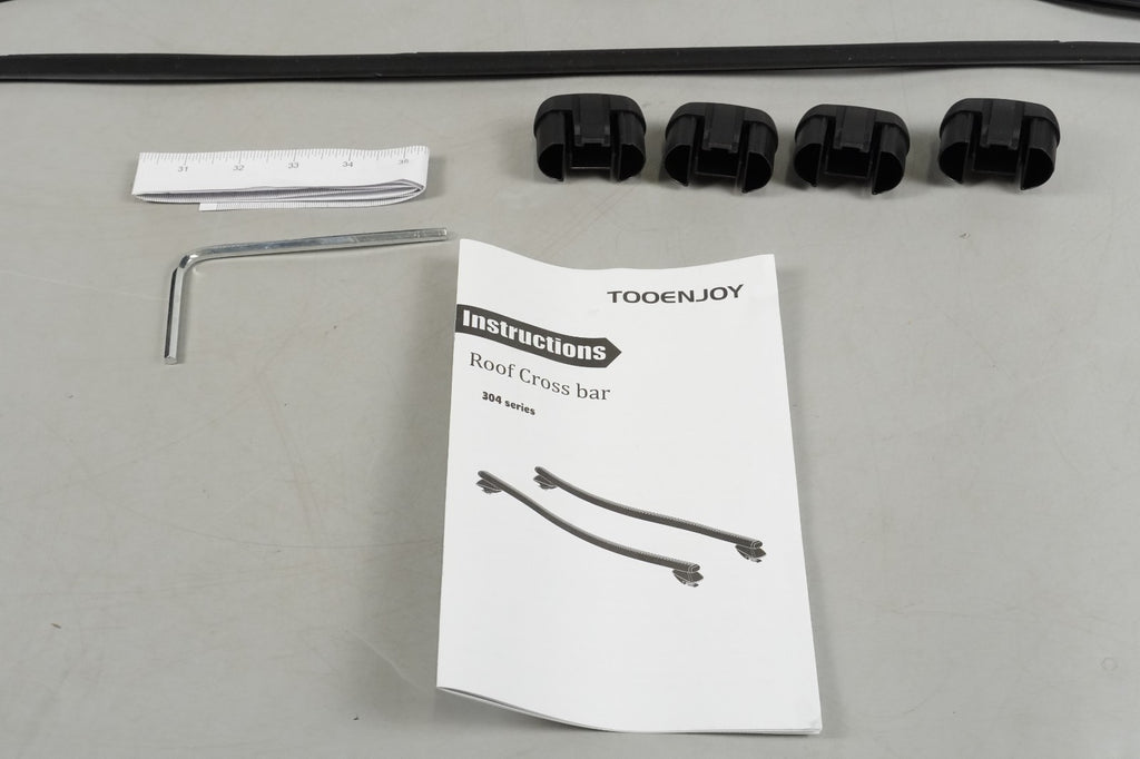 135cm Roof Rack Cross Bars, Adjustable Aluminum Roof Bars, Fits Most Existing Ra