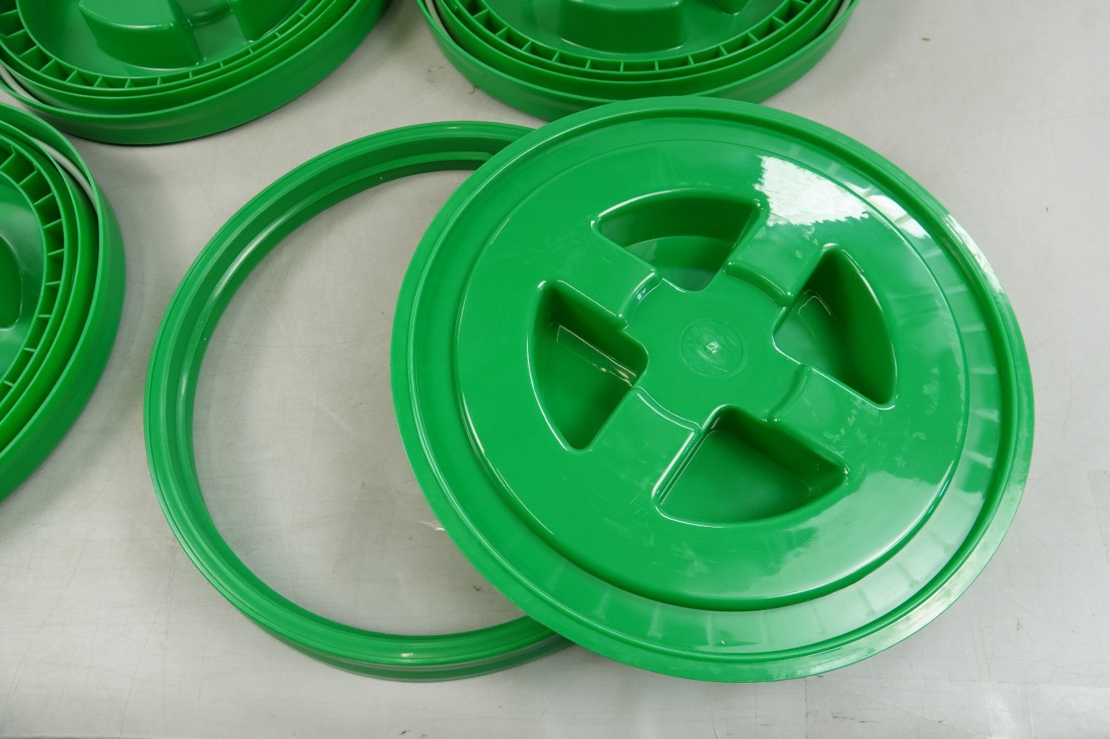 5 Gallon Bucket Seal Lids 6pc Car Wash Bucket Cover Heavy Duty Bucket Lid