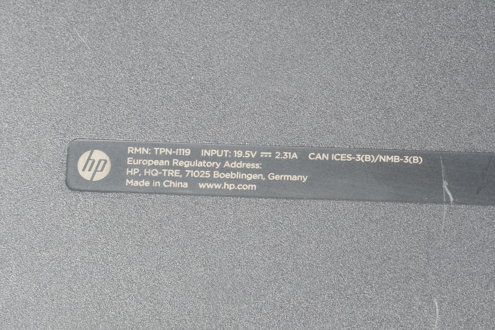 HP TPN-I119 Notebook Laptop Dual Core Celeron N3050 1.60GHz 2GB Ram 32GB eMMC