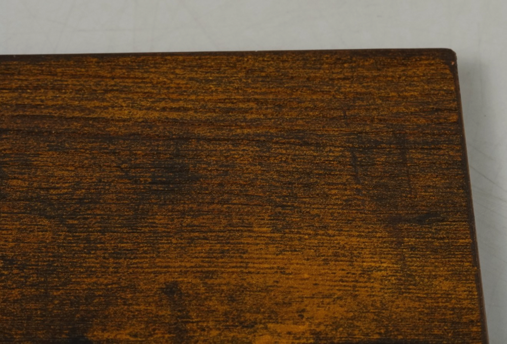 Charging Station Side Table Slim Narrow Bedside Table w 2 AC Outlets & 2 USB