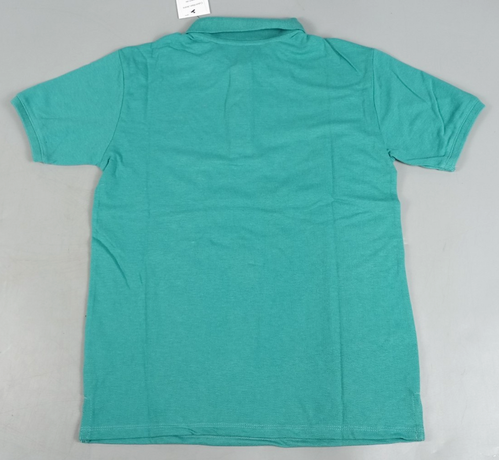 Calvin Klein Kids Polo T-Shirt Turquoise Size: Kids M (10-12yo) Short Sleeve