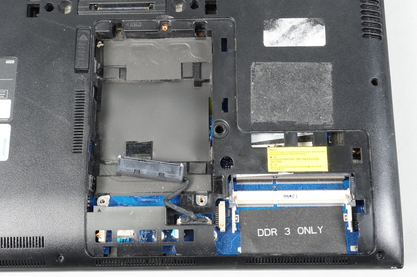 Laptop Samsung 400B Core i3 Intel HD Graphics for Spares or Repairs