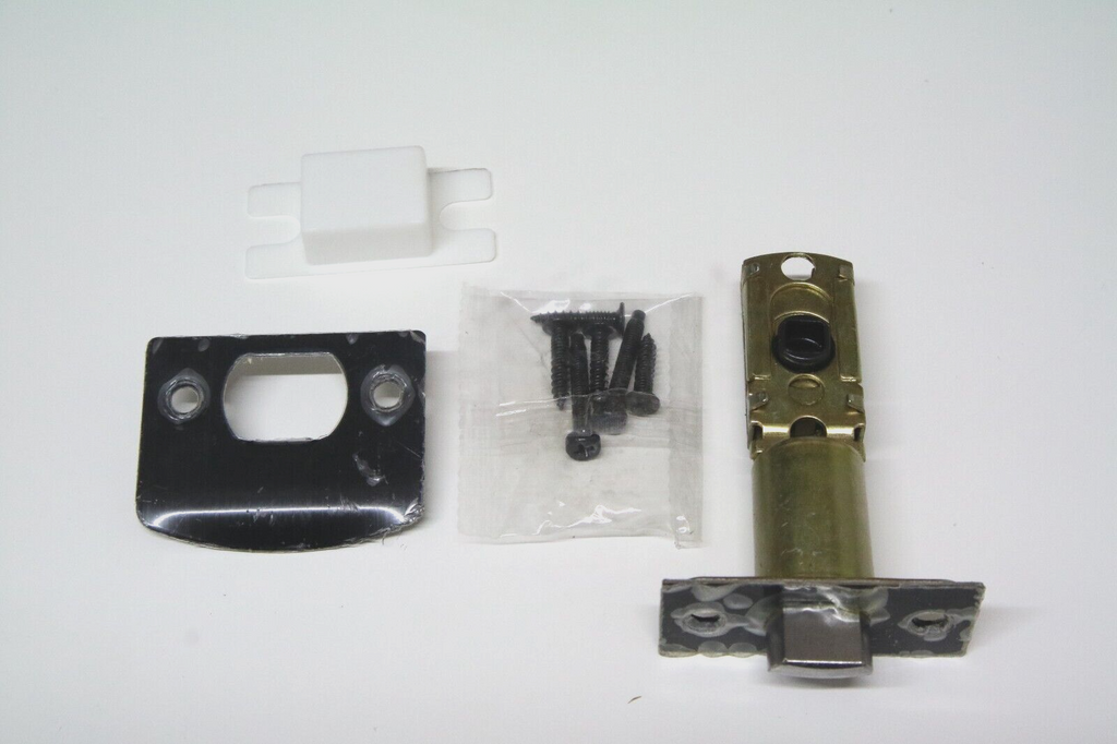 4x Square Door Levers Handle Thumb Turn Matte Black Modern Interior Privacy Door