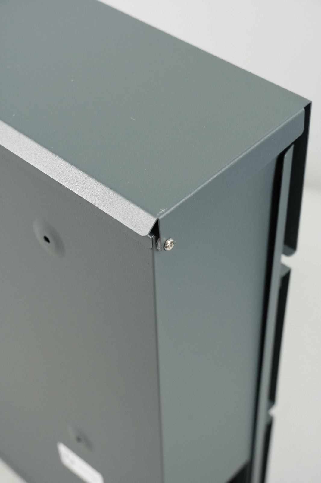 Letter Box Mailbox Wall Mounted with Newspaper Holder, 2 Keys, Modern GMB051G02