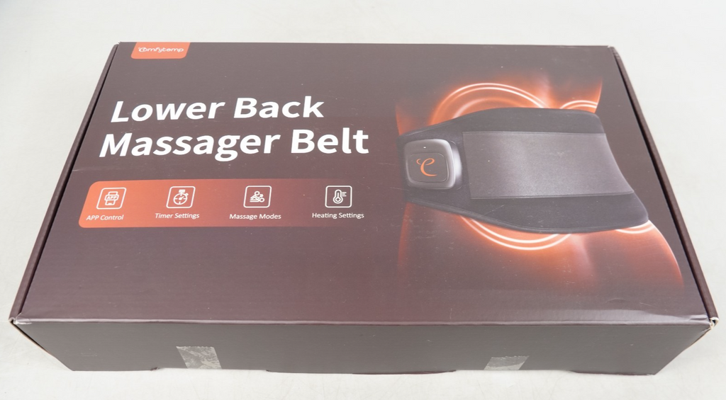 Heated Back Massager Cordless Infrared Heat Pad for Back with 3 Modes XXL