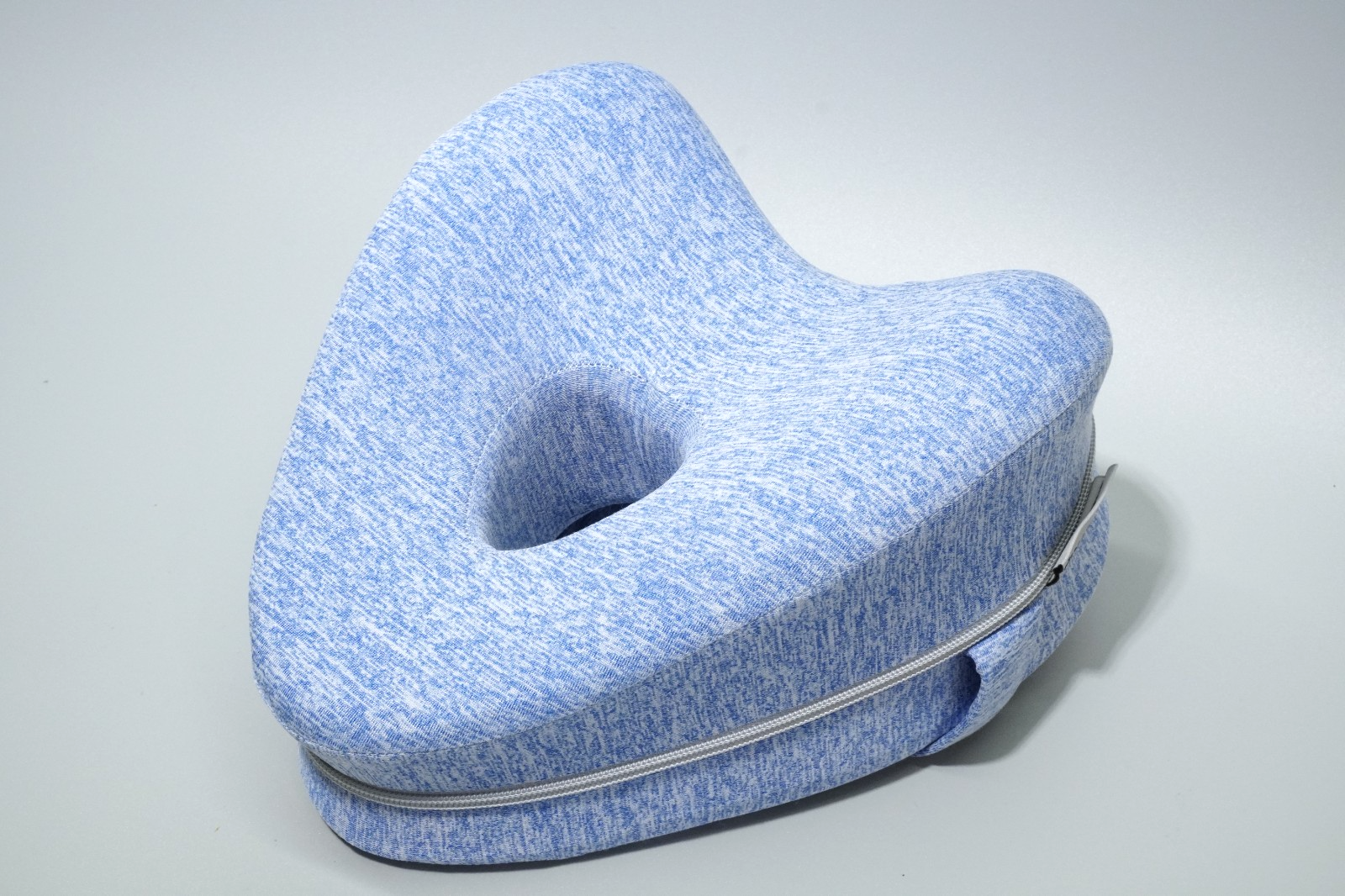 Side Sleeping Leg Pillow Memory Foam Knee Support Cushion Pillow w Strap