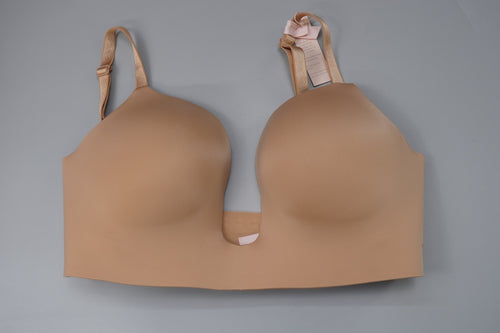 32DD Nude Low Back  Push Up Plunge Bra Victoria's Secret