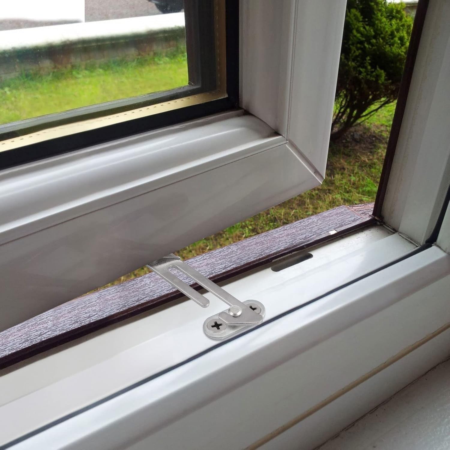 8pcs Window Restrictor Upvc Windows Child Safety Restrictors Stainless Steel