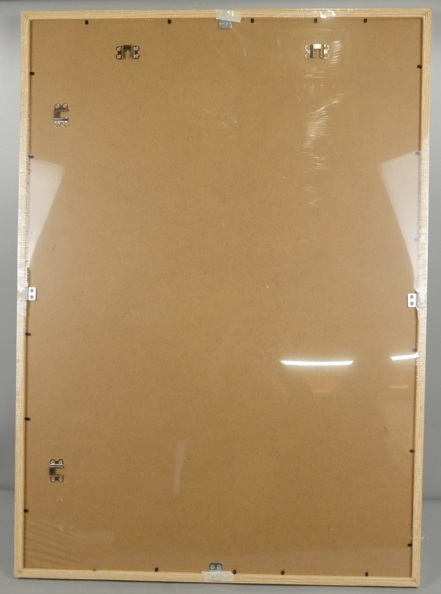 A1 Picture Frames 3 pack 2xOak & 1xWhite Frames with A2 Photo Acid Free Mount