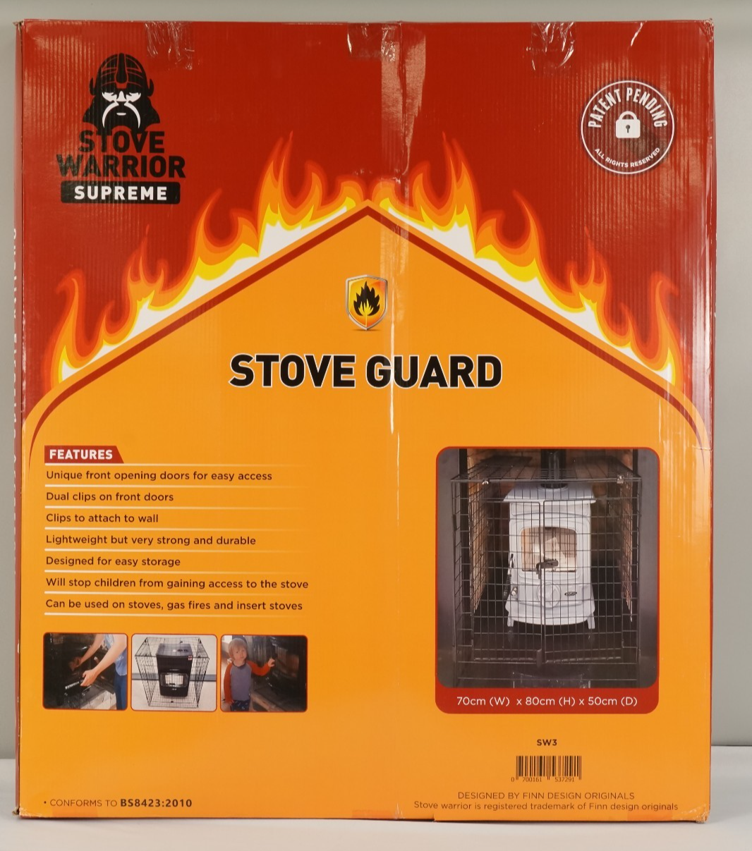 Stove Guard Nursery Pet FireGuard Safety Barrier Stove Kids Children Protection