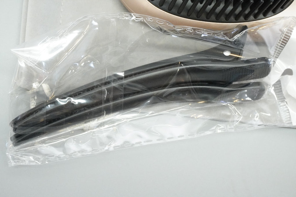 Portable Cordless Hair Straightener Rechargeable Negative Ion Hot Comb Purple