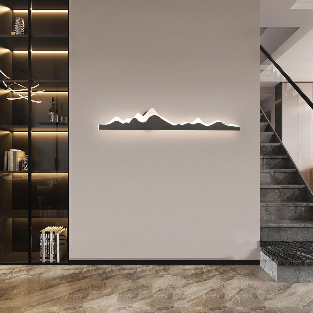 LED Wall Light Wall Art  Lighted Dimmable with Remote Control 120cm