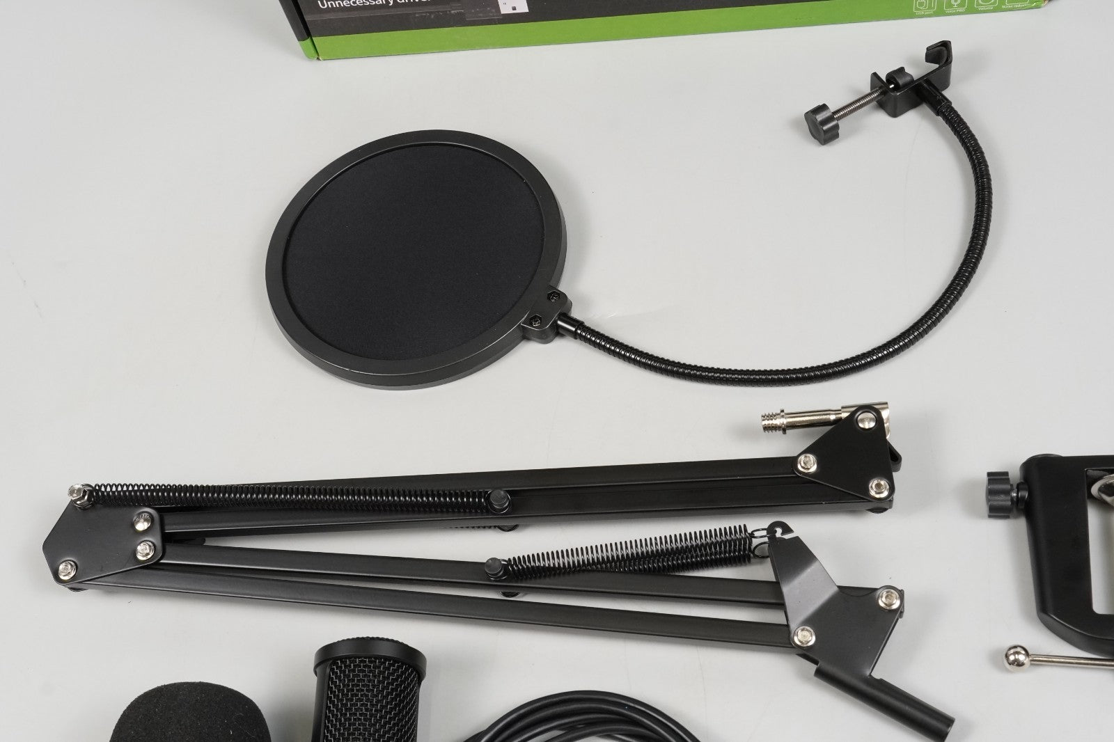 USB Condenser Microphone Microphone for PC Podcast with Mute Gaming Conference