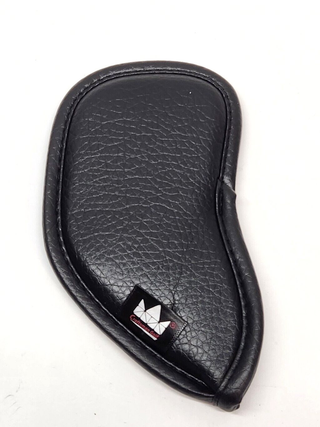 Golf Iron Wedge Cover 46ᵒ BLACK / RED PU Leather Head Club Craftsman Golf