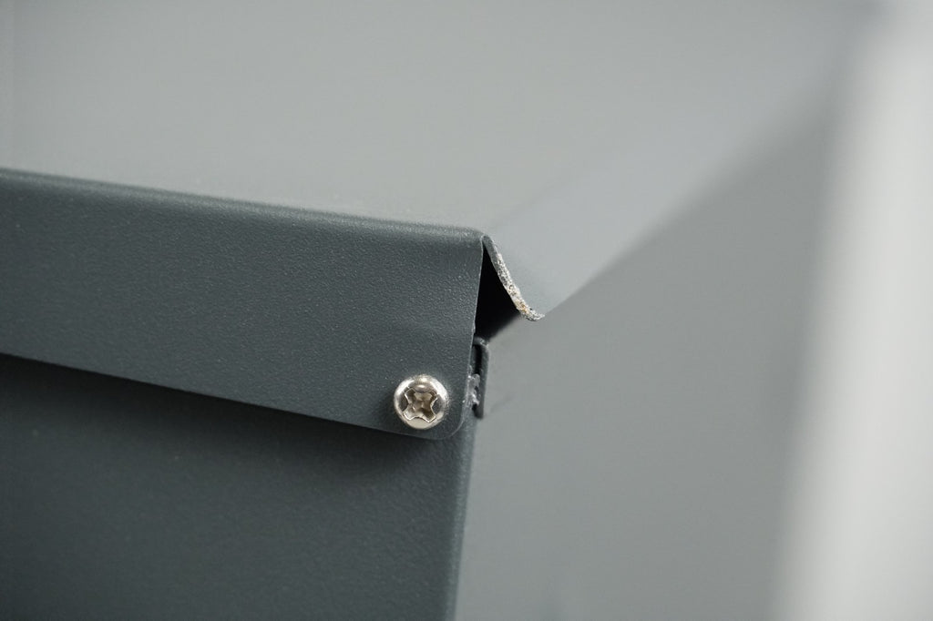 Letter Box Mailbox Wall Mounted with Newspaper Holder, 2 Keys, Modern GMB051G02