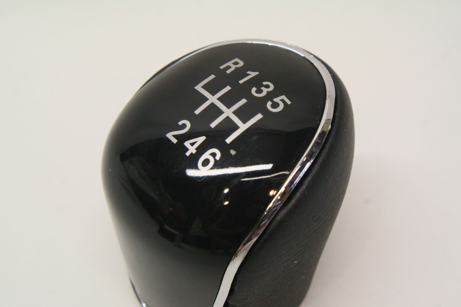 Ford Shift Knob Head for 6 Speed Manual Ford ABS Faux Leather Black